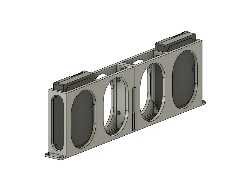 Support de montage en rack 19" pour 3,5" disques durs