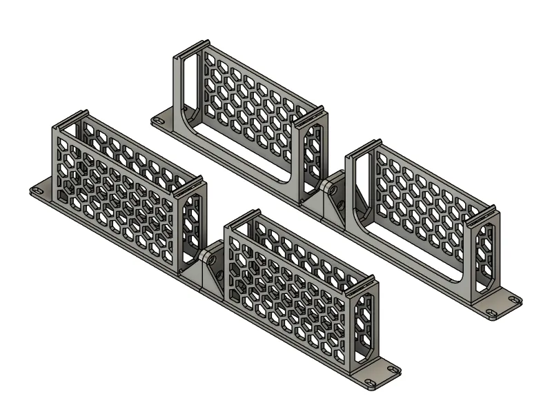 Support de rack 19 pouces pour Ugreen CM753 Switch