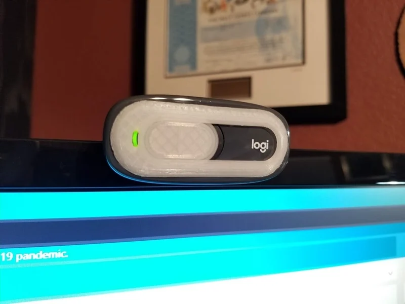 Cache webcam avec couvercle coulissant pour Logitech C270