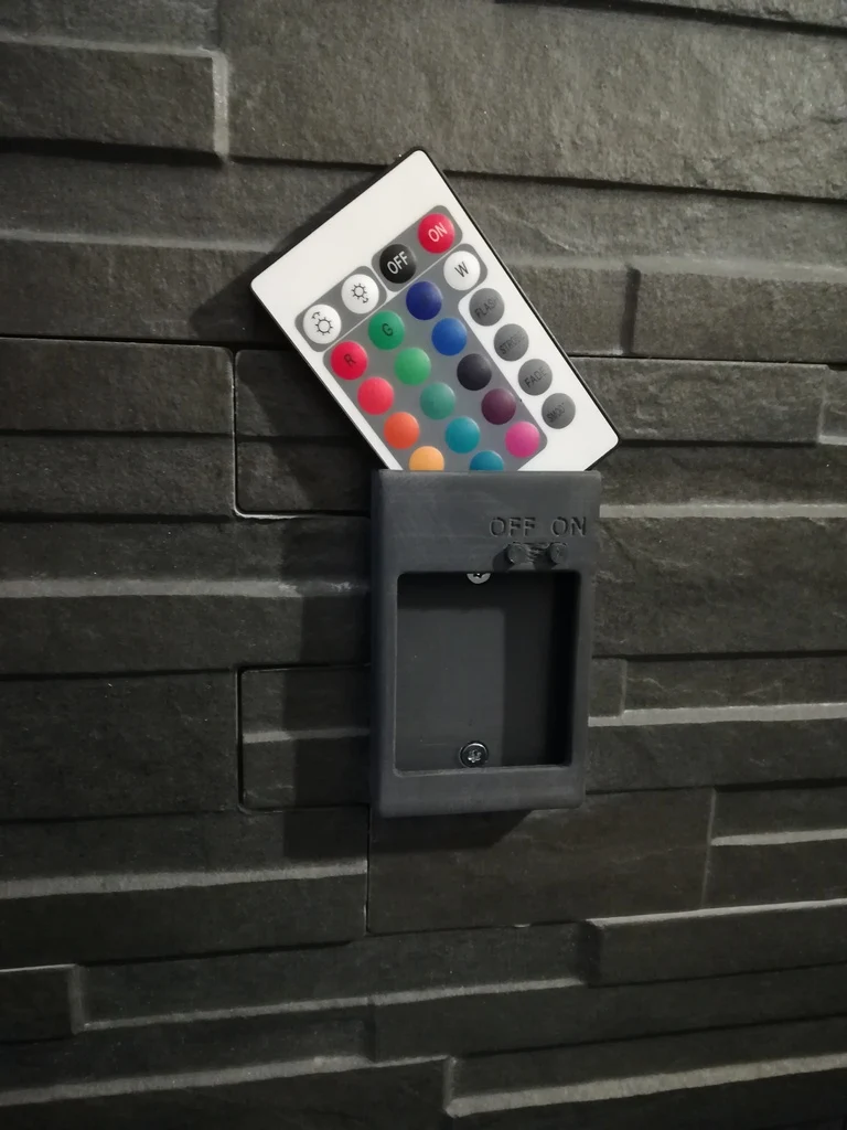 Support mural pour télécommande LED