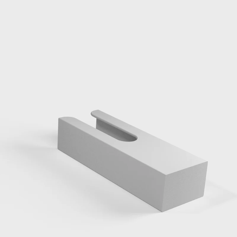 Support de télécommande discret pour montage sous la table