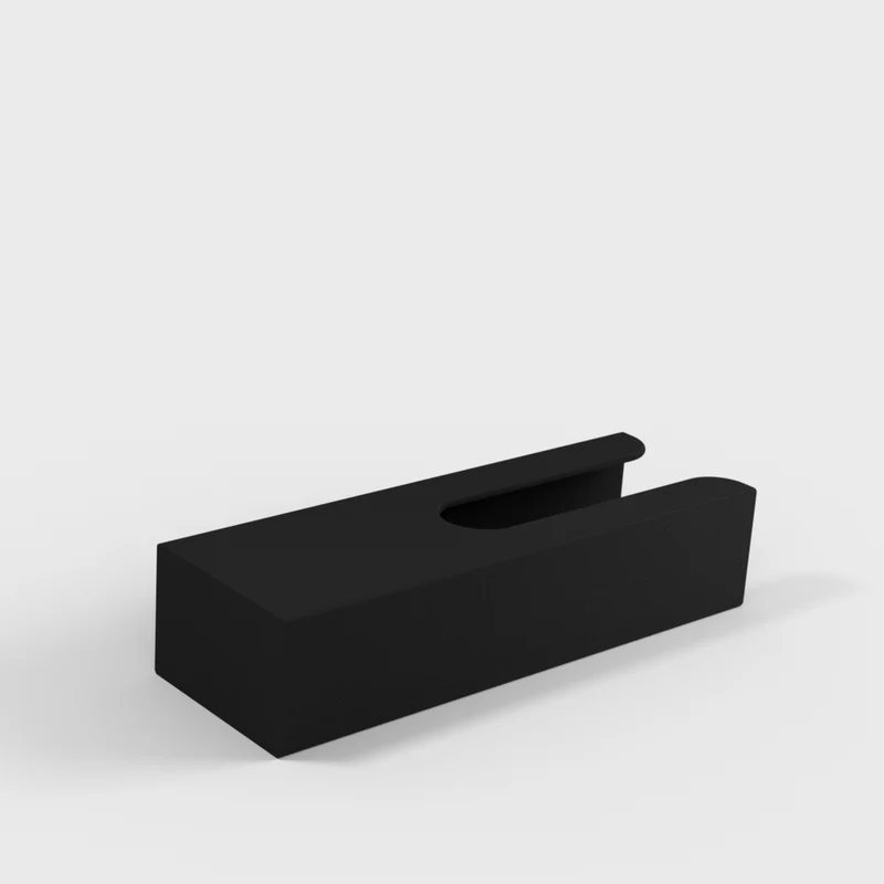 Support de télécommande discret pour montage sous la table