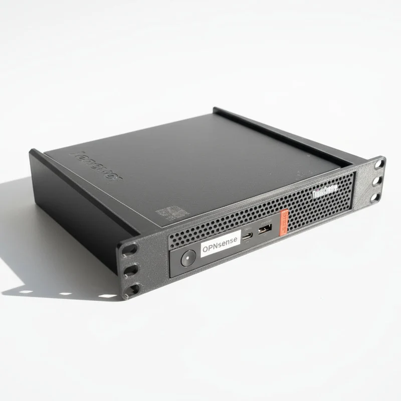 Support de montage en rack 10 pouces pour Lenovo Thinkcentre Tiny M720Q/M715Q/M920Q