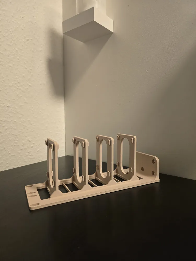 Support de montage en rack 19" 2U pour 16 Raspberry Pi 5