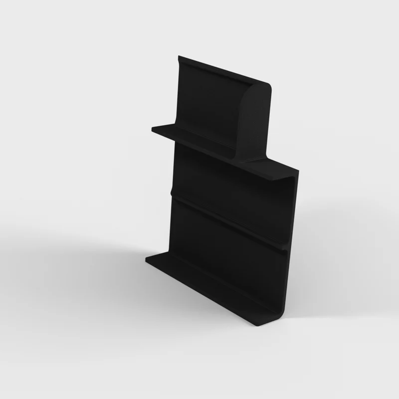 Support de télécommande caché pour un rangement discret sous la table