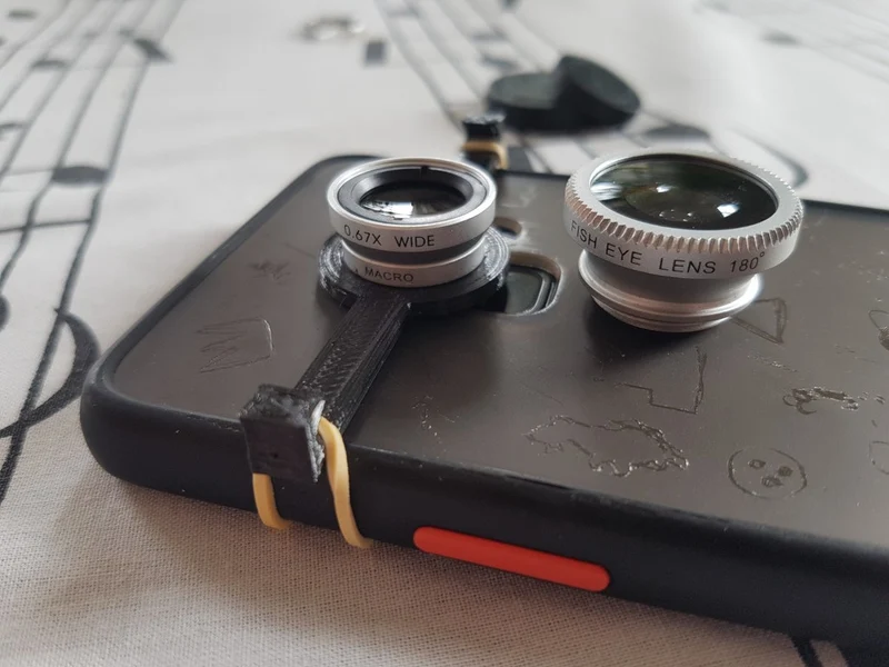 Support d'objectif 3-en-1 universel pour smartphone - Montage flexible