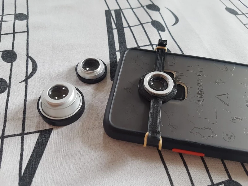 Support d'objectif 3-en-1 universel pour smartphone - Montage flexible