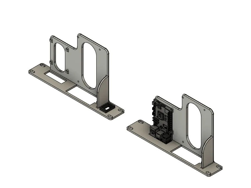 Rack de montage 10 pouces pour ZimaBoard et Pi
