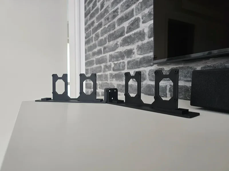 Support de montage en rack 19" pour 4 appareils Raspberry Pi