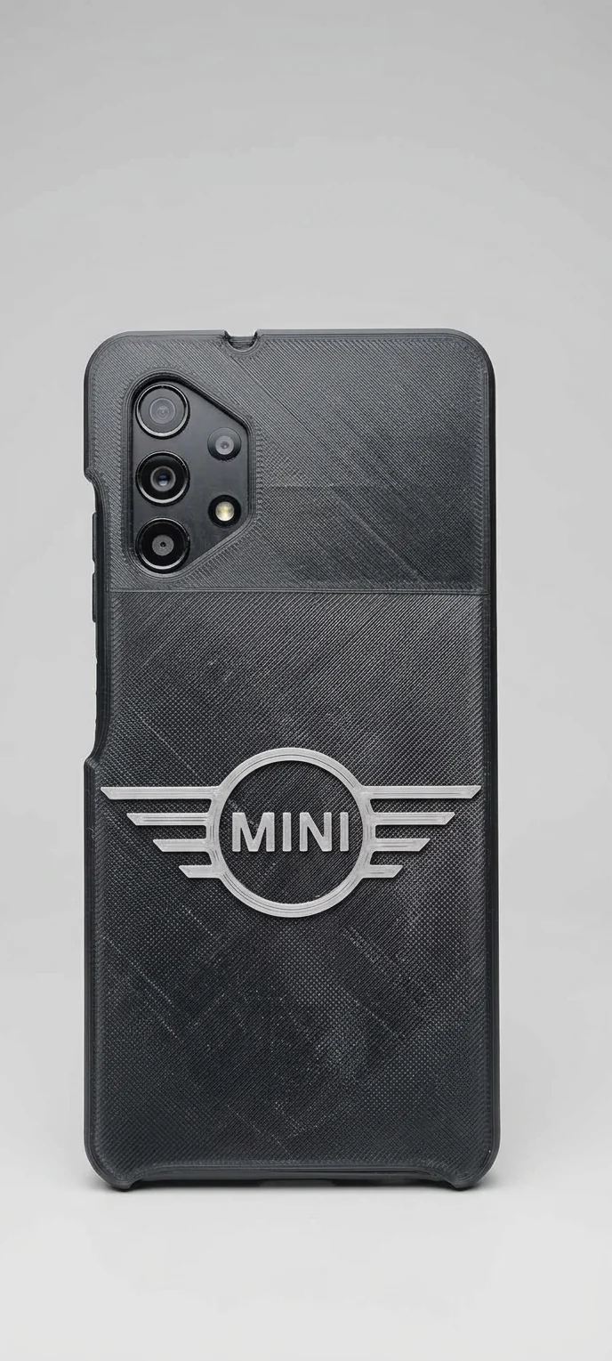 Samsung Galaxy A32 Housse de téléphone avec Logo Mini Cooper