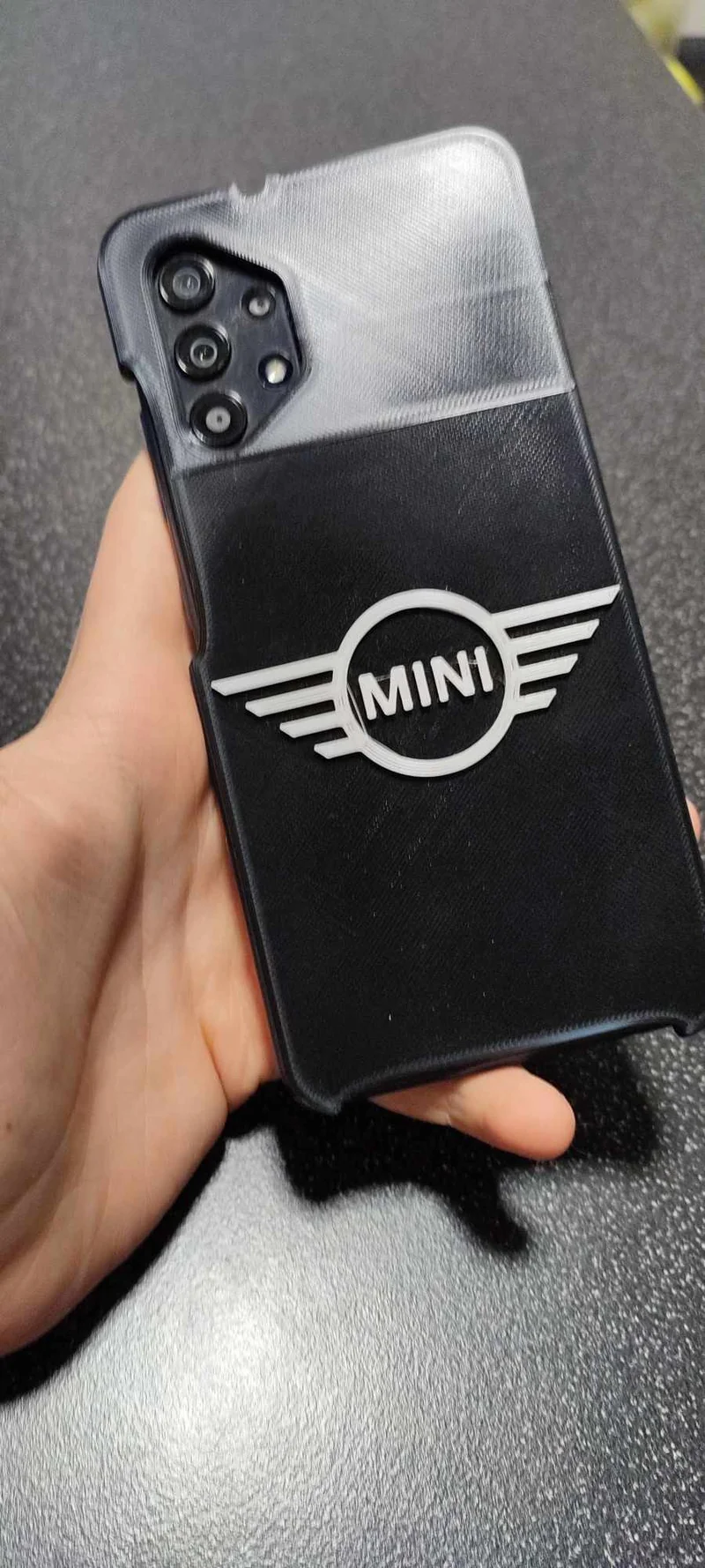 Samsung Galaxy A32 Housse de téléphone avec Logo Mini Cooper