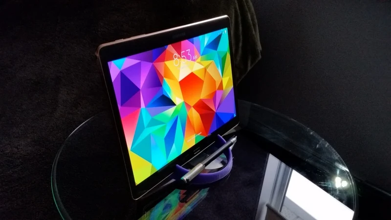 Support pratique pour tablette et stylo pour Samsung Galaxy Tab S