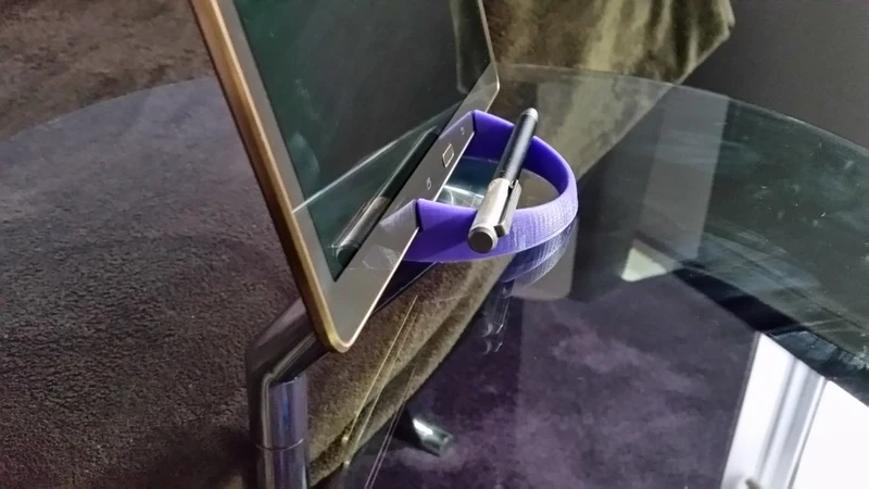 Support pratique pour tablette et stylo pour Samsung Galaxy Tab S