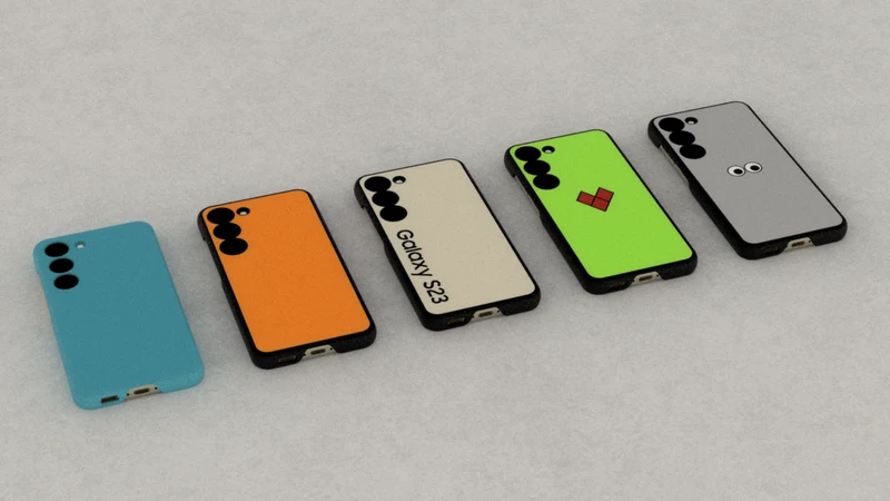Étui rigide Samsung Galaxy S23 avec MagSafe et protection de la caméra