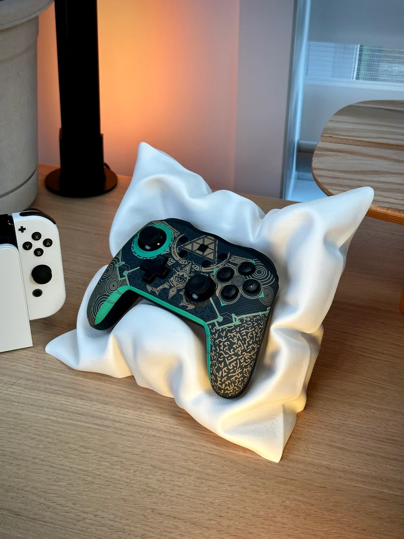Support en forme de coussin pour manettes Xbox et Switch
