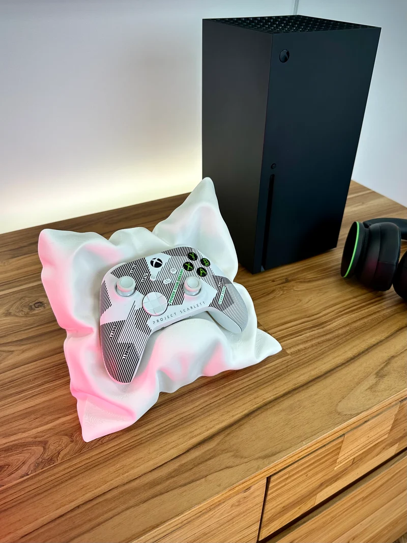 Support en forme de coussin pour manettes Xbox et Switch