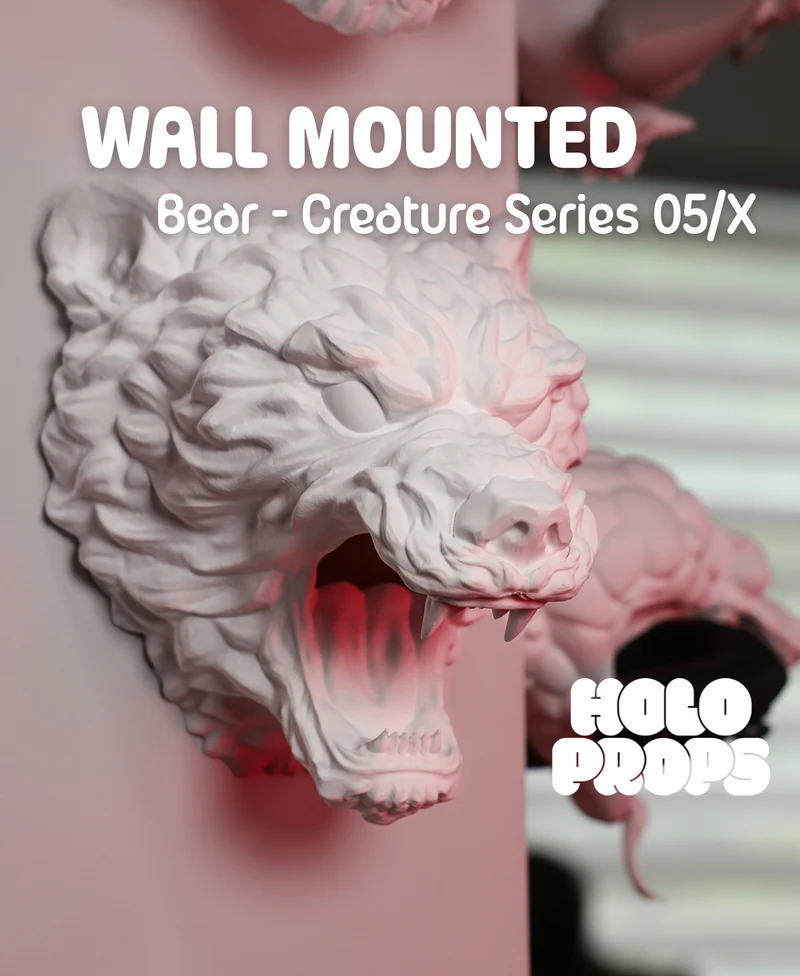 Support de Manette Ours pour Table et Mur