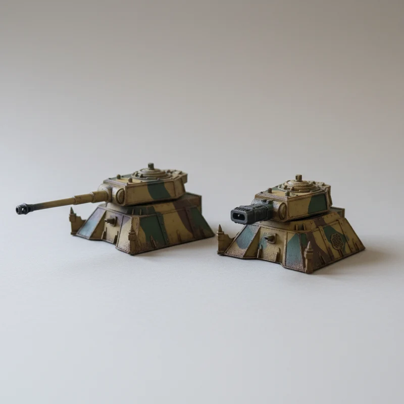 Paramètres Canon détaillés Ruines pour Warhammer 40k
