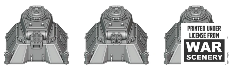 Paramètres Canon détaillés Ruines pour Warhammer 40k
