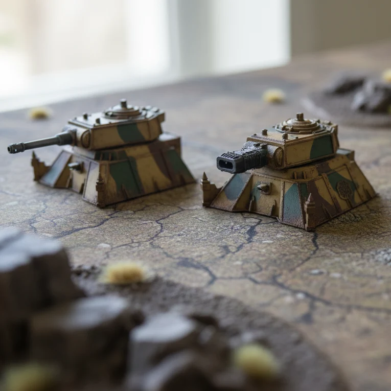 Paramètres Canon détaillés Ruines pour Warhammer 40k