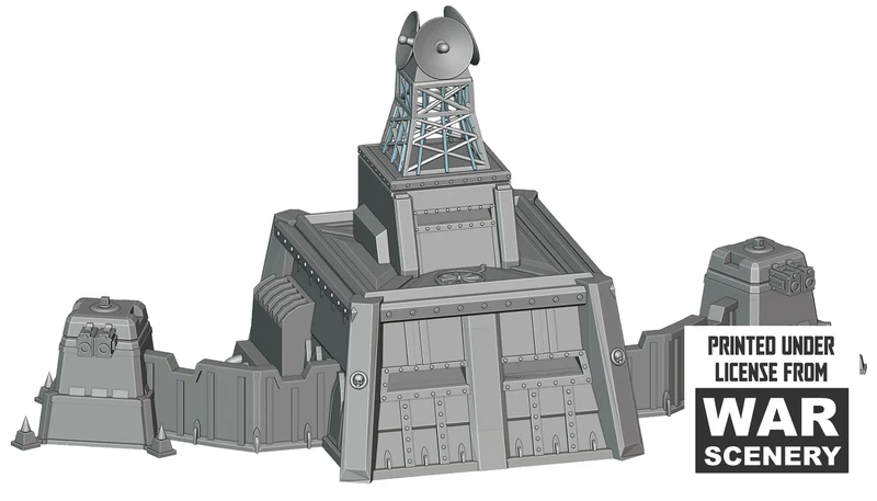Structure de défense blindée robuste pour Warhammer 40k