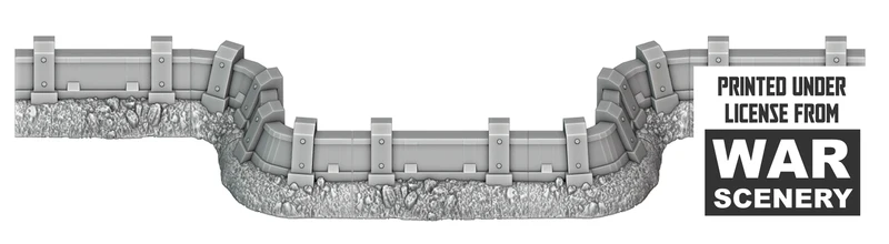 Fortifications de tranchées et de fossés pour Warhammer 40k