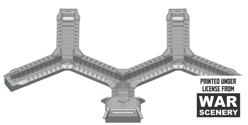 Système de tranchée modulaire fortifié pour terrain de wargaming