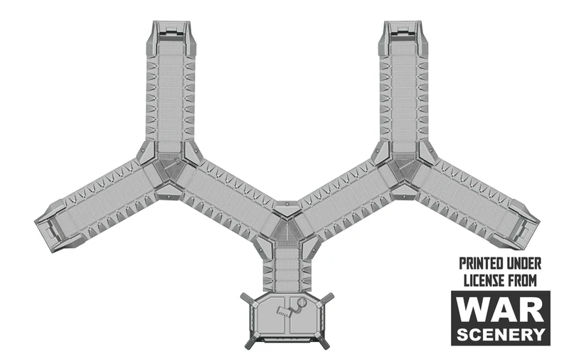 Système de tranchée modulaire fortifié pour terrain de wargaming