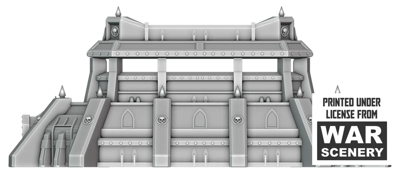 La Forteresse de Qualen – Terrain de jeu de guerre Grimdark
