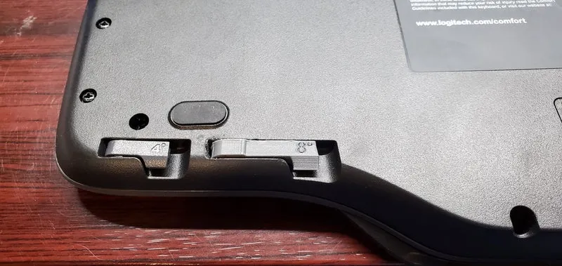Pieds et pieds de remplacement pour clavier Logitech MK700/MK710