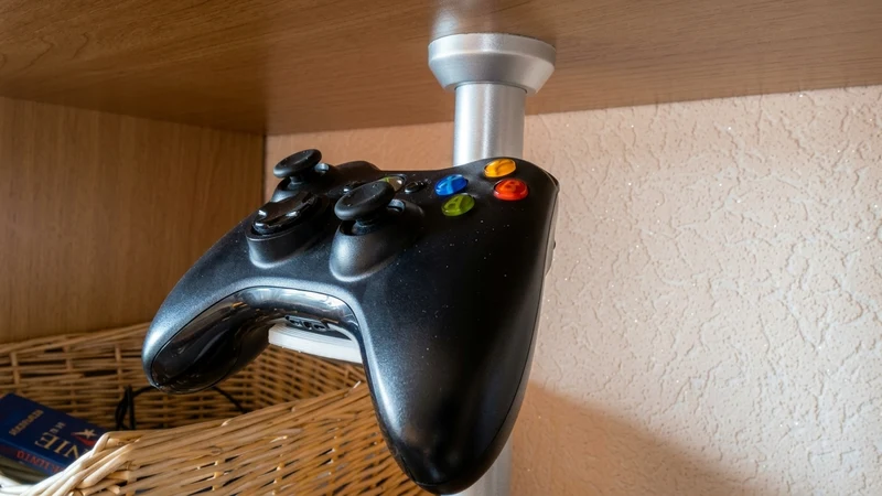 Support mural pour manette Xbox 360 pour tube de 28 mm