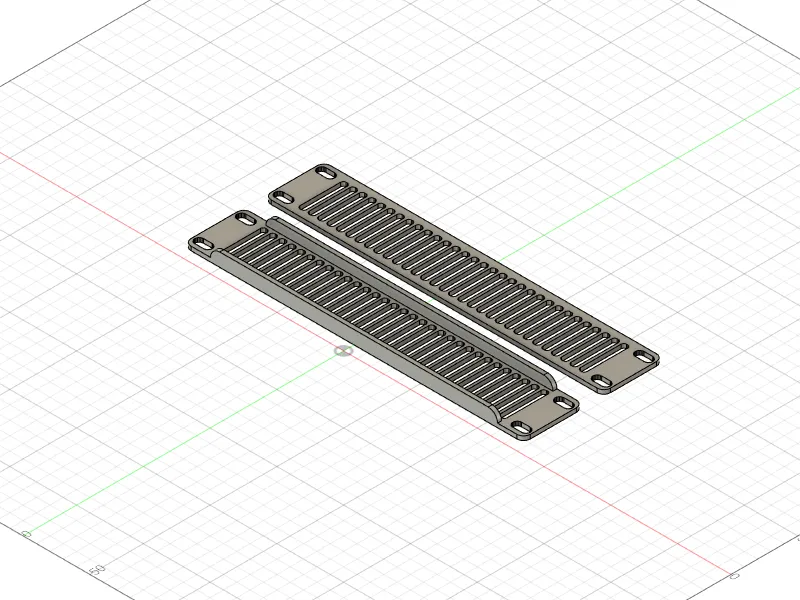 Panneau aveugle 1U pour armoire rack 10 pouces