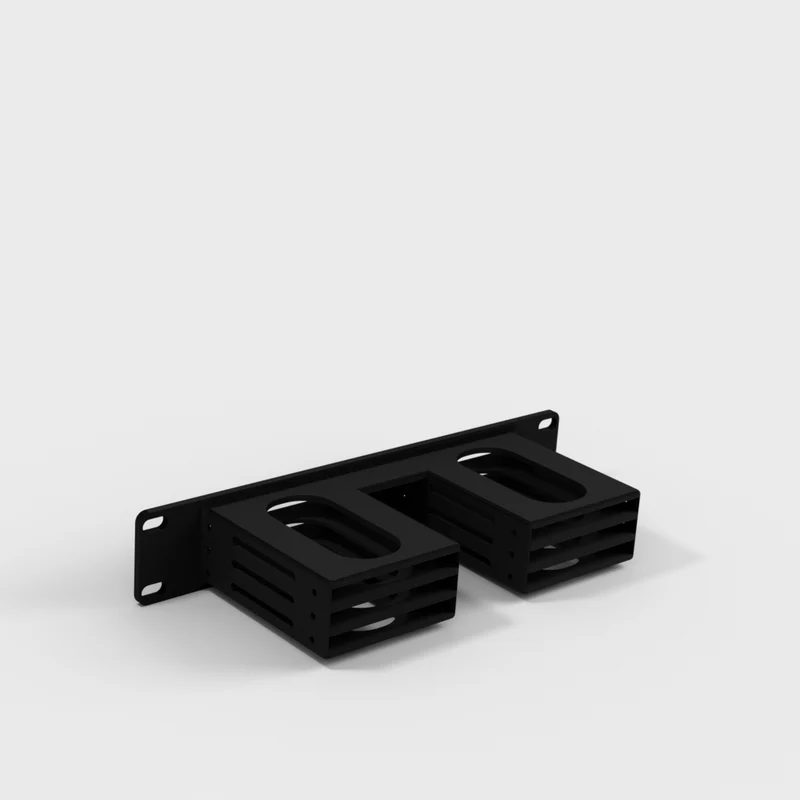 Support de montage en rack 10" pour 6 SSD 2,5"