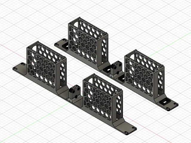 Support de montage en rack 19 pouces pour Geekom AX8 Pro