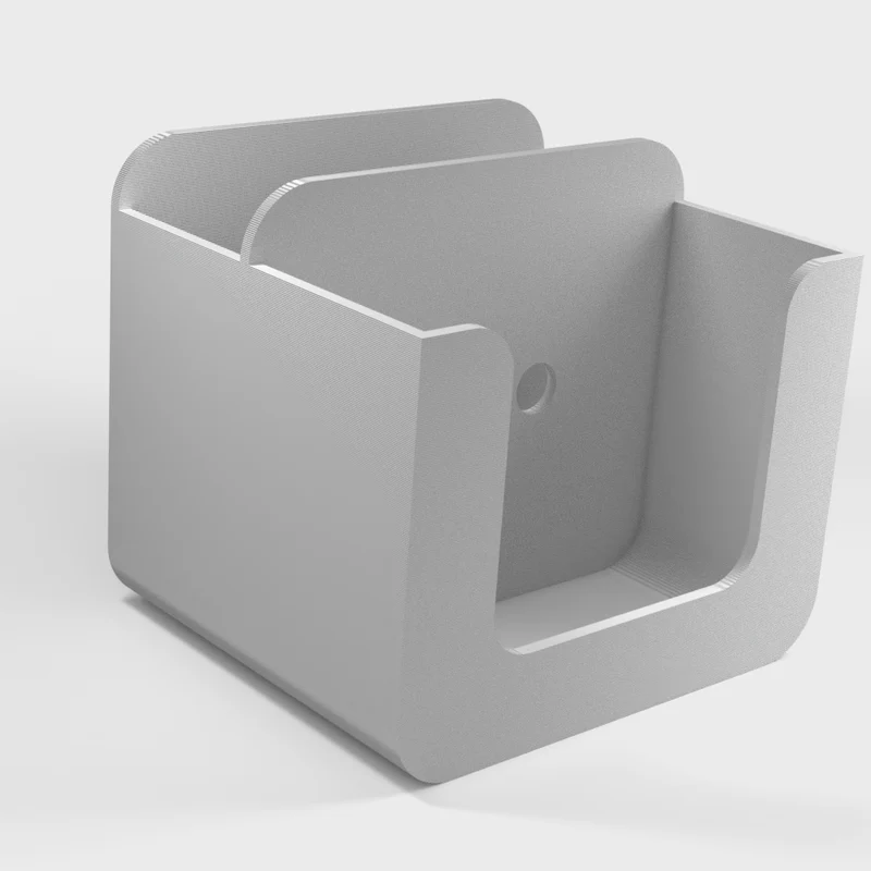 Support discret pour adaptateur secteur Samsung Odyssey G5 sous le bureau