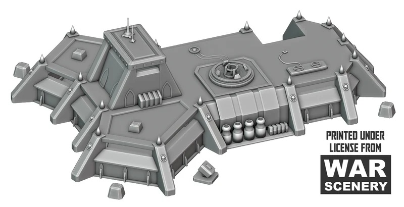 Command HQ Terrain Stratégique pour Wargaming