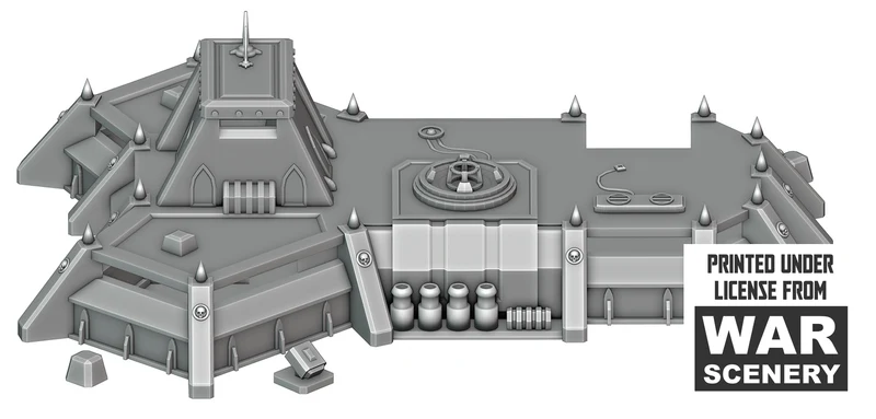 Command HQ Terrain Stratégique pour Wargaming