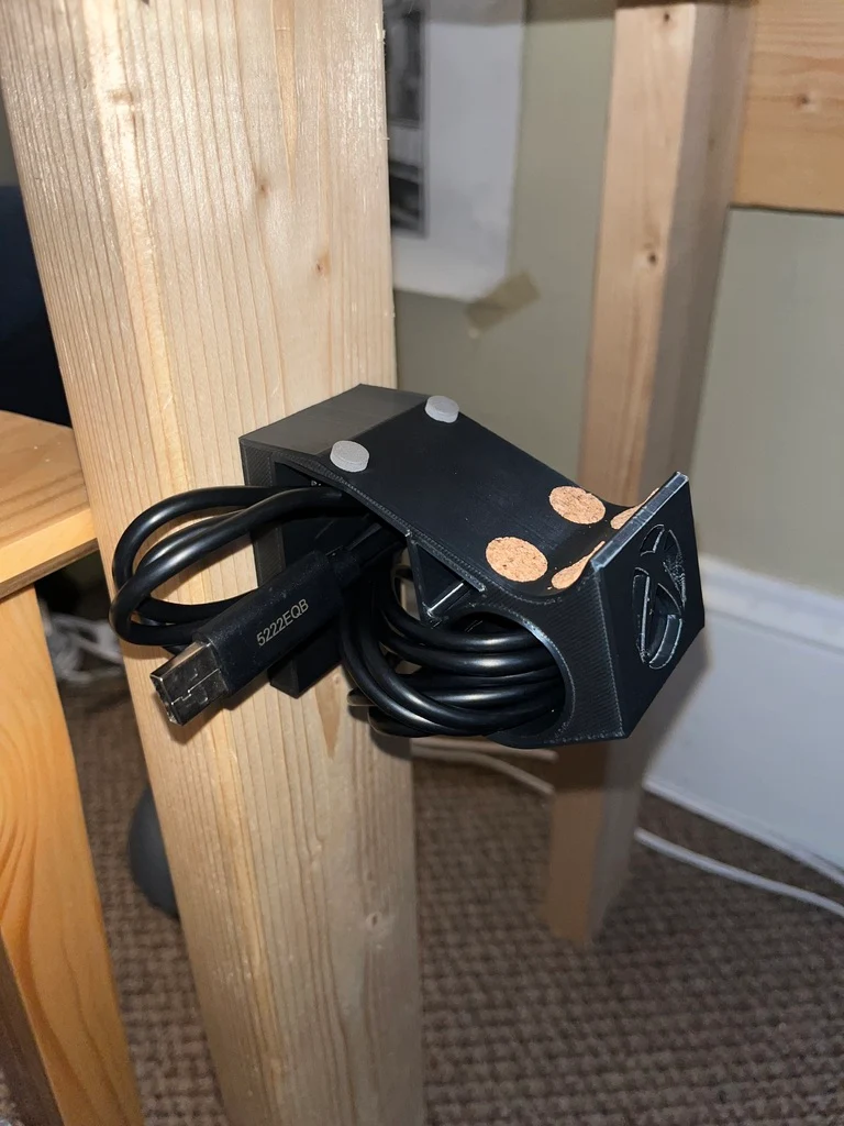 Support mural pour manette Xbox avec porte-câble