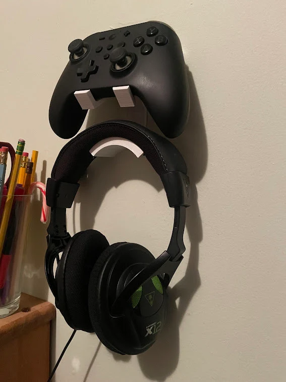 Support mural pour manette Xbox et casque