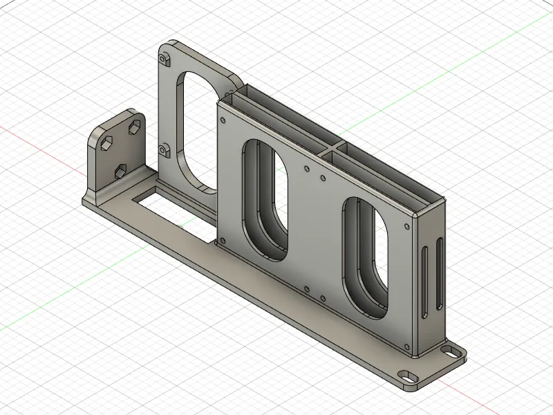 Module rack 19 pouces pour 4 SSD et Raspberry Pi