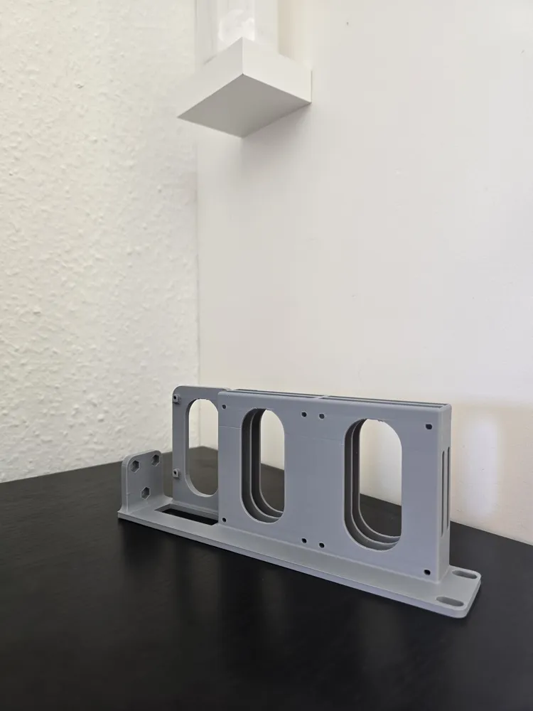 Module rack 19 pouces pour 4 SSD et Raspberry Pi