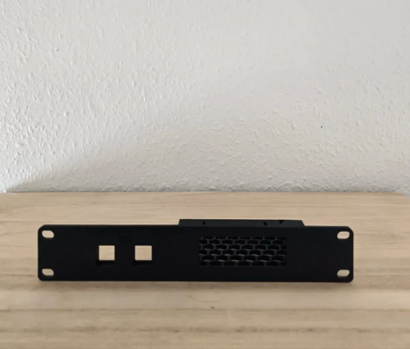 Support de montage pour rack 10" pour Unifi Express avec Keystone