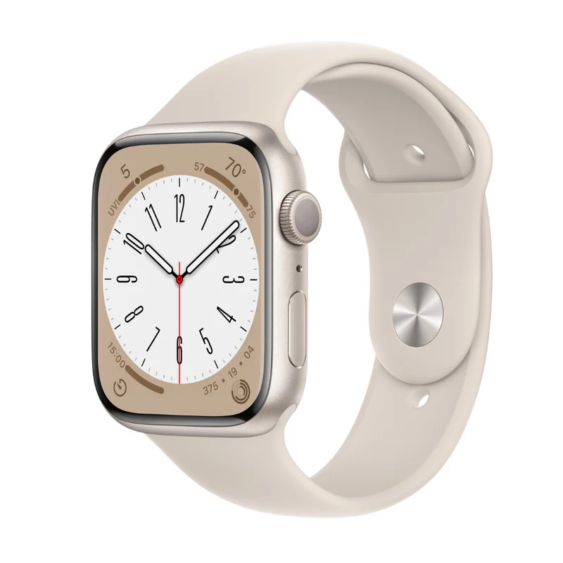 Apple Watch Series 8 Aluminum 45 mm Cellular - Lumière Stellaire