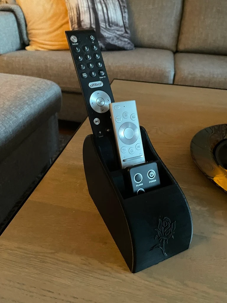 Support de télécommande – Rangement intelligent