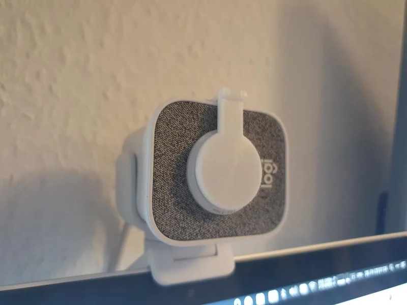 Cache-objectif Logitech StreamCam avec charnière intégrée (2 pièces)
