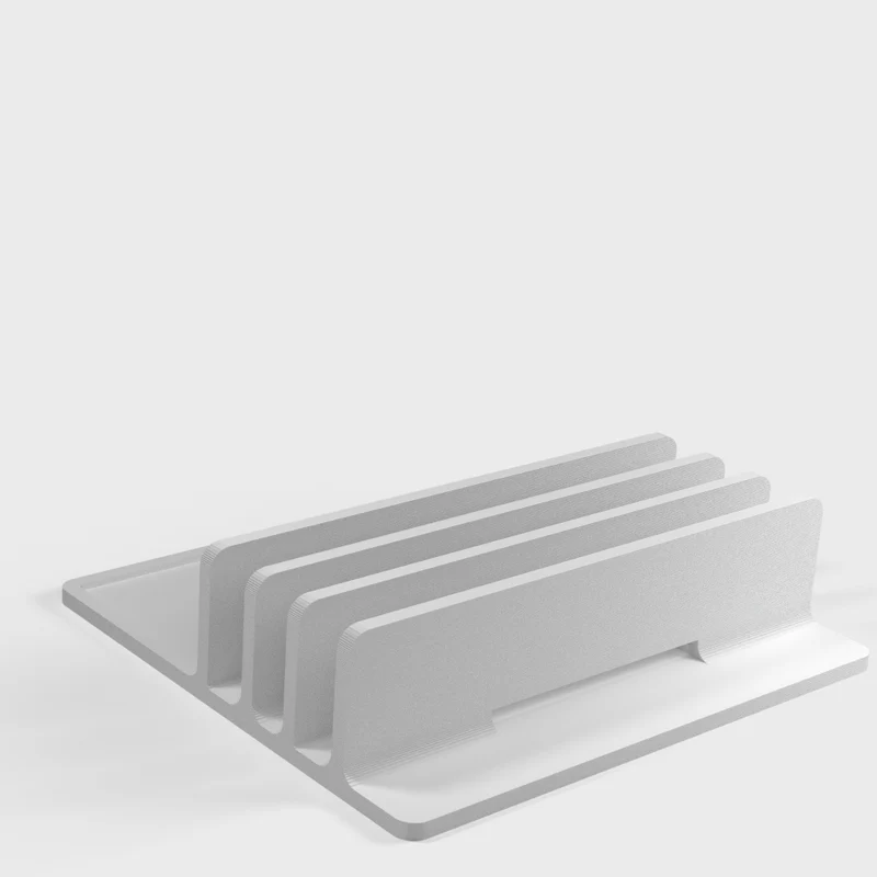Support de bureau double pour MacBook Pro (14") avec plateau