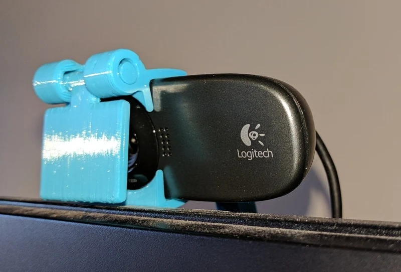 Cache webcam Logitech C310 pour conception incurvée