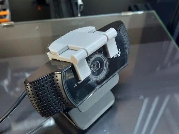 Cache webcam à charnière pour Logitech C920/C922