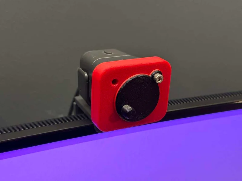 Cache-webcam avec couvercle rotatif pour Logitech StreamCam V2 (3 pièces)