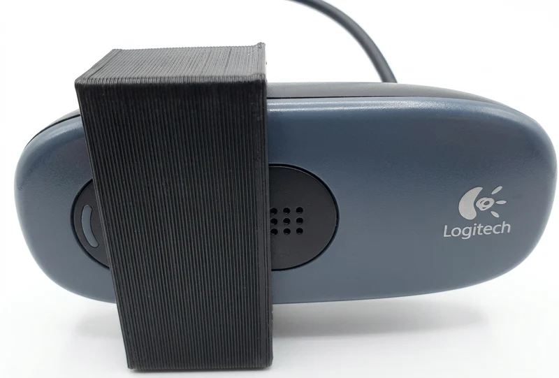 Cache webcam Logitech C270 pour la confidentialité et la protection
